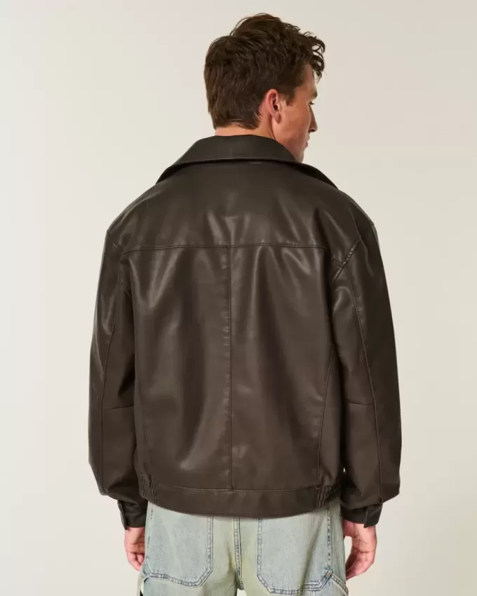 Faux Leather Jacket Faux Leather Jacket