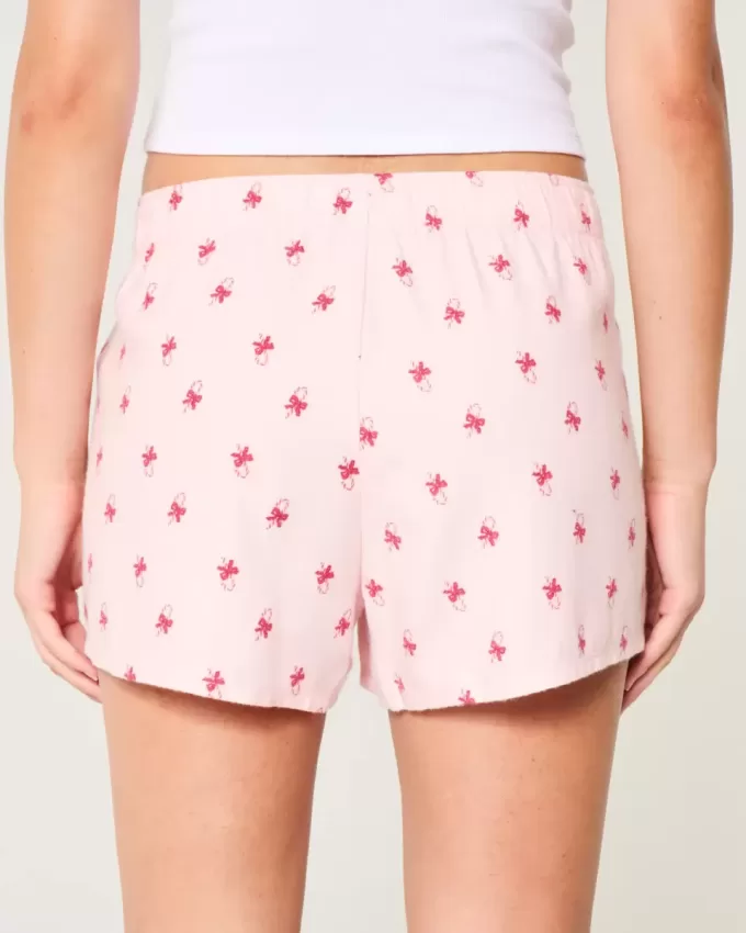 Flannel Tie Shorts Flannel Tie Shorts