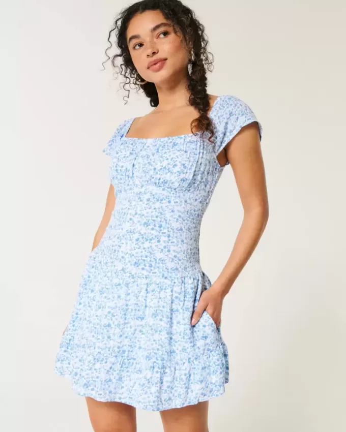 Flutter Sleeve Skort Dress Flutter Sleeve Skort Dress