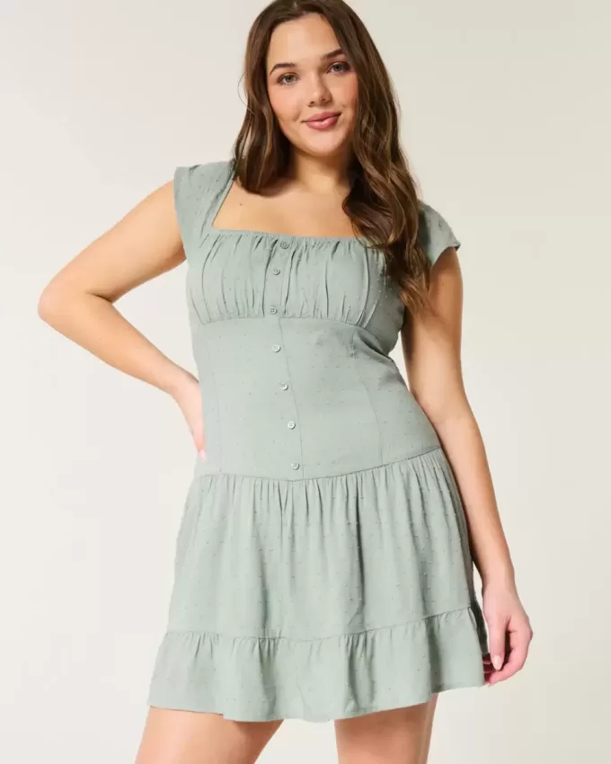 Flutter Sleeve Skort Dress Flutter Sleeve Skort Dress