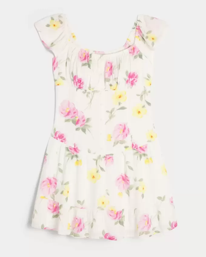 Flutter Sleeve Skort Dress Flutter Sleeve Skort Dress