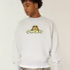 Garfield Graphic Crew Sweatshirt Garfield Graphic Crew Sweatshirt