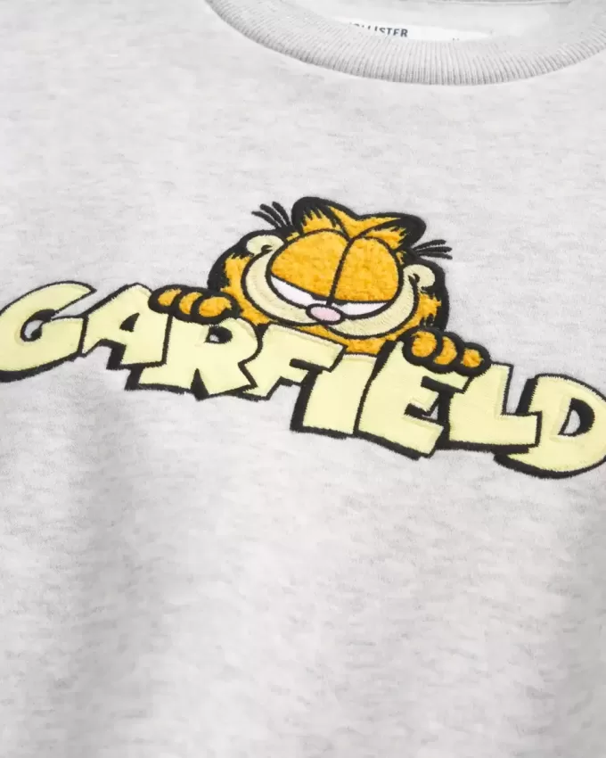 Garfield Graphic Crew Sweatshirt Garfield Graphic Crew Sweatshirt