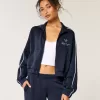 Gilly Hicks Active Cooldown Crop Track Jacket Gilly Hicks Active Cooldown Crop Track Jacket