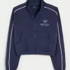 Gilly Hicks Active Cooldown Crop Track Jacket Gilly Hicks Active Cooldown Crop Track Jacket