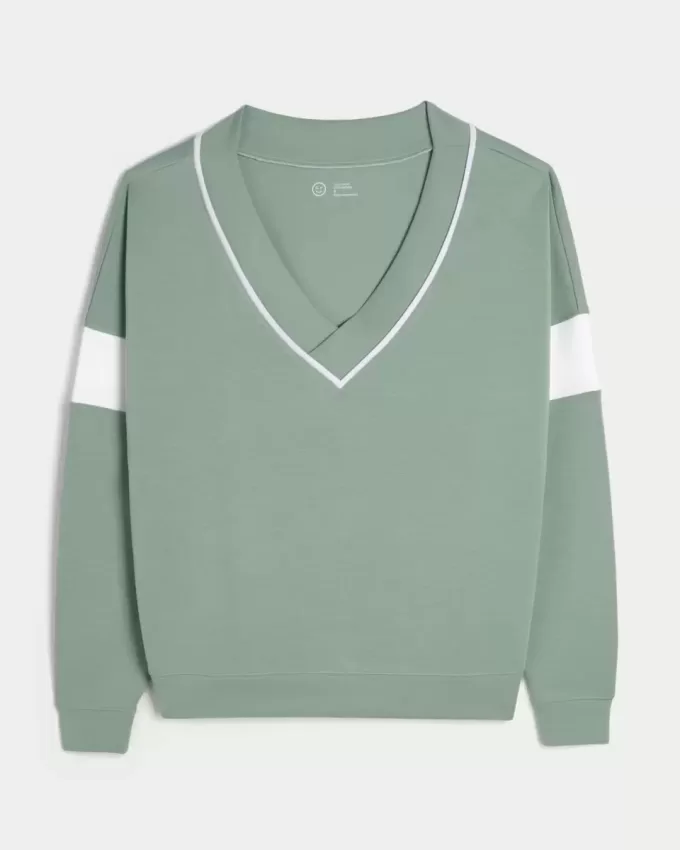 Gilly Hicks Active Cooldown Off-the-Shoulder Top