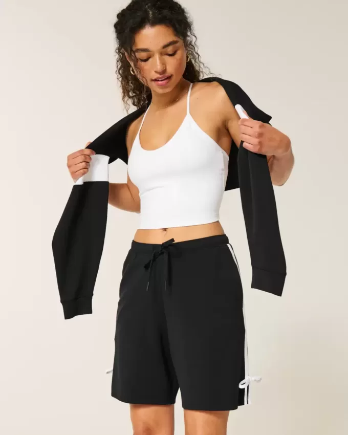 Gilly Hicks Active Cooldown Side Bow Shorts