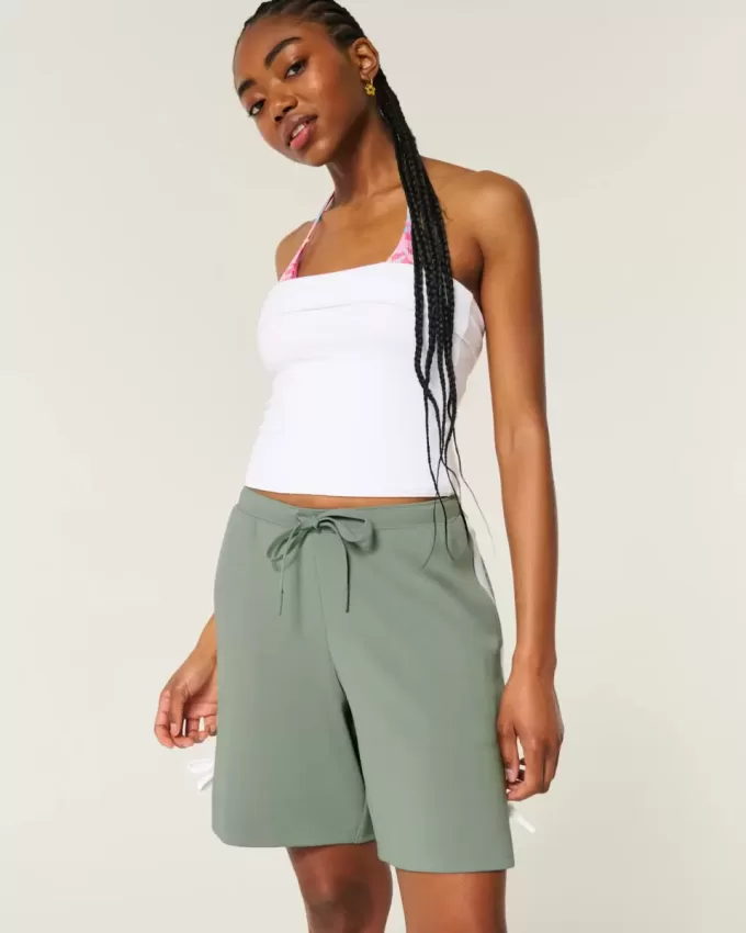 Gilly Hicks Active Cooldown Side Bow Shorts