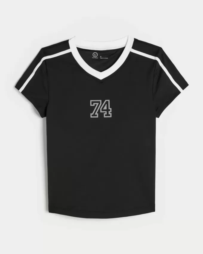 Gilly Hicks Active Graphic Baby Tee