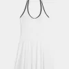 Gilly Hicks Active Pleated Halter Dress