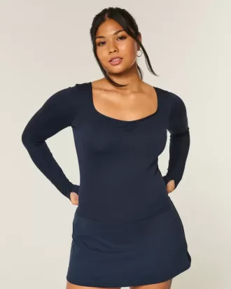 Gilly Hicks Active Recharge Cinch Sweetheart Top