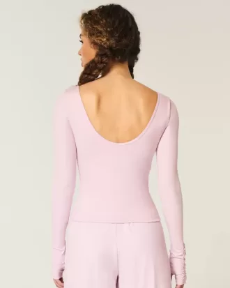 Gilly Hicks Active Recharge Cinch Sweetheart Top