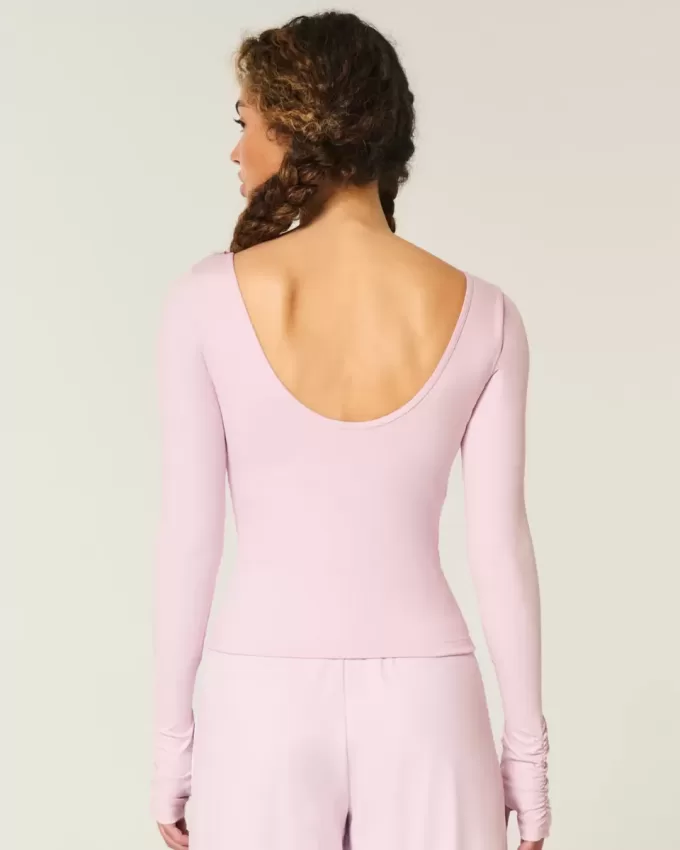 Gilly Hicks Active Recharge Cinch Sweetheart Top Gilly Hicks Active Recharge Cinch Sweetheart Top