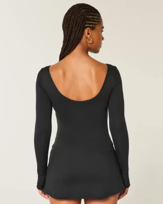 Gilly Hicks Active Recharge Cinch Sweetheart Top