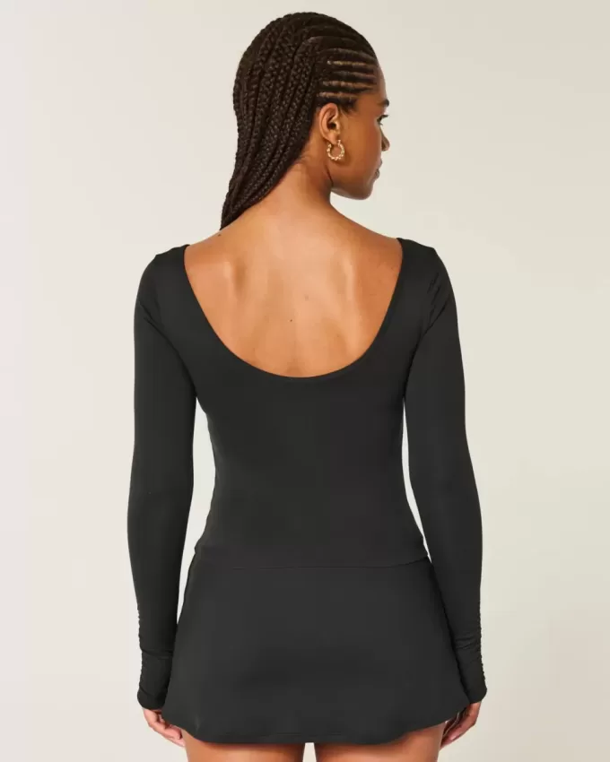 Gilly Hicks Active Recharge Cinch Sweetheart Top