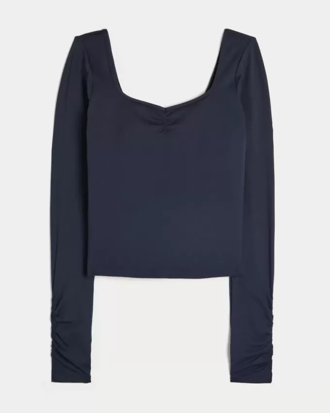 Gilly Hicks Active Recharge Cinch Sweetheart Top