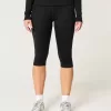 Gilly Hicks Active Recharge Foldover Waist Capri Pants Gilly Hicks Active Recharge Foldover Waist Capri Pants