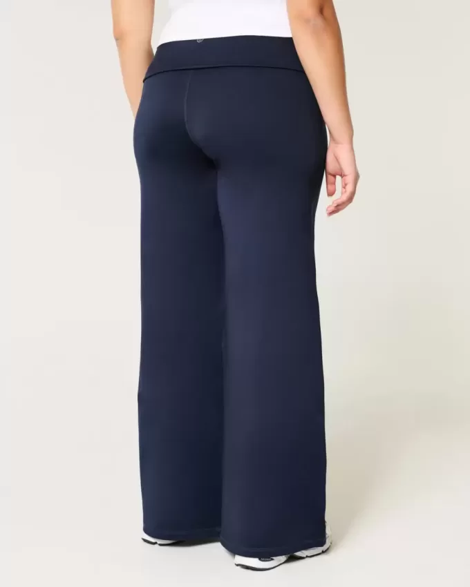Gilly Hicks Active Recharge Foldover Waist Wide-Leg Pants Gilly Hicks Active Recharge Foldover Waist Wide-Leg Pants