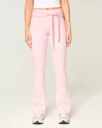 Gilly Hicks Active Recharge Tie-Waist Boot Leggings