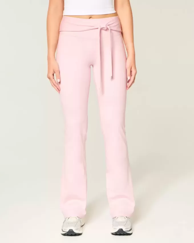 Gilly Hicks Active Recharge Tie-Waist Boot Leggings Gilly Hicks Active Recharge Tie-Waist Boot Leggings