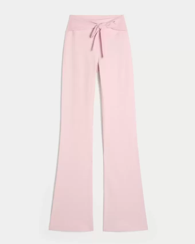 Gilly Hicks Active Recharge Tie-Waist Boot Leggings Gilly Hicks Active Recharge Tie-Waist Boot Leggings