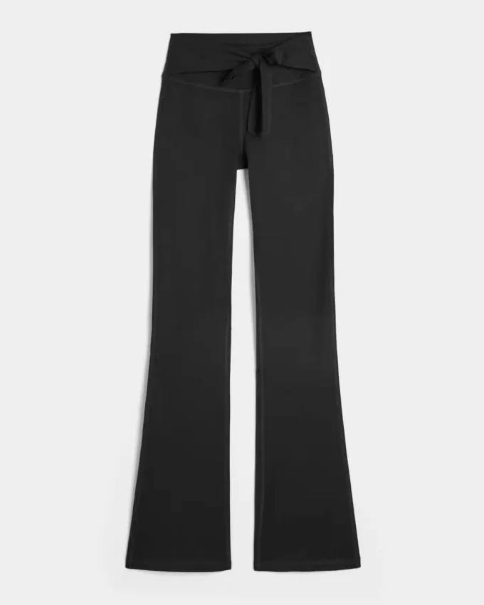 Gilly Hicks Active Recharge Tie-Waist Boot Leggings Gilly Hicks Active Recharge Tie-Waist Boot Leggings