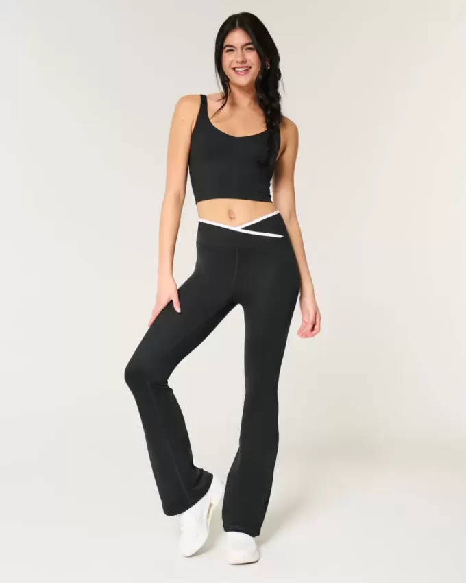Gilly Hicks Active Recharge Tipped Flare Pants Gilly Hicks Active Recharge Tipped Flare Pants