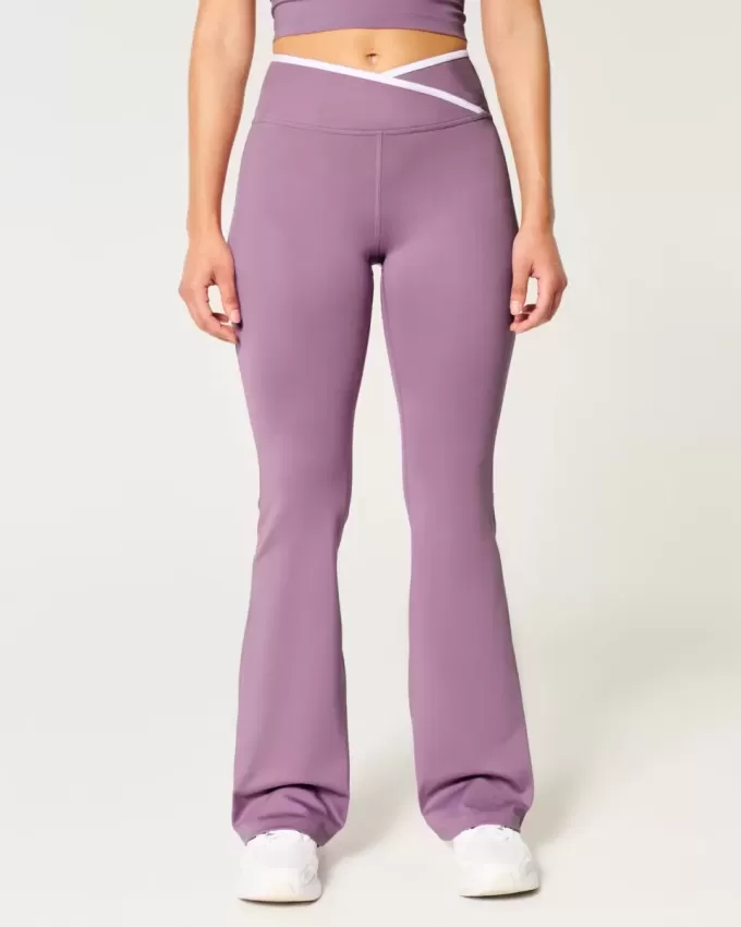 Gilly Hicks Active Recharge Tipped Flare Pants Gilly Hicks Active Recharge Tipped Flare Pants