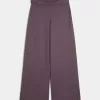 Gilly Hicks Active Recharge Wide-Leg Foldover Waist Pants Gilly Hicks Active Recharge Wide-Leg Foldover Waist Pants