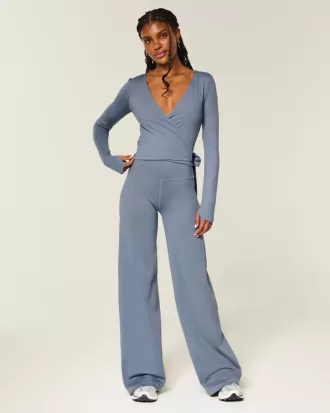 Gilly Hicks Active Recharge Wide-Leg Pants