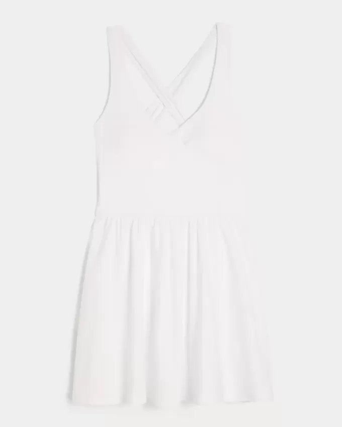 Gilly Hicks Active Recharge Wrap Halter Dress Gilly Hicks Active Recharge Wrap Halter Dress