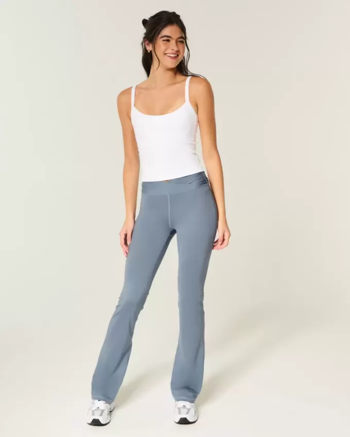 Gilly Hicks Active Recharge Wrap Waist Boot Leggings Gilly Hicks Active Recharge Wrap Waist Boot Leggings