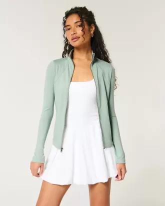 Gilly Hicks Active Recharge Zip-Up Jacket Gilly Hicks Active Recharge Zip-Up Jacket