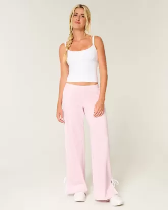 Gilly Hicks Active Side Bow Baggy Pants Gilly Hicks Active Side Bow Baggy Pants