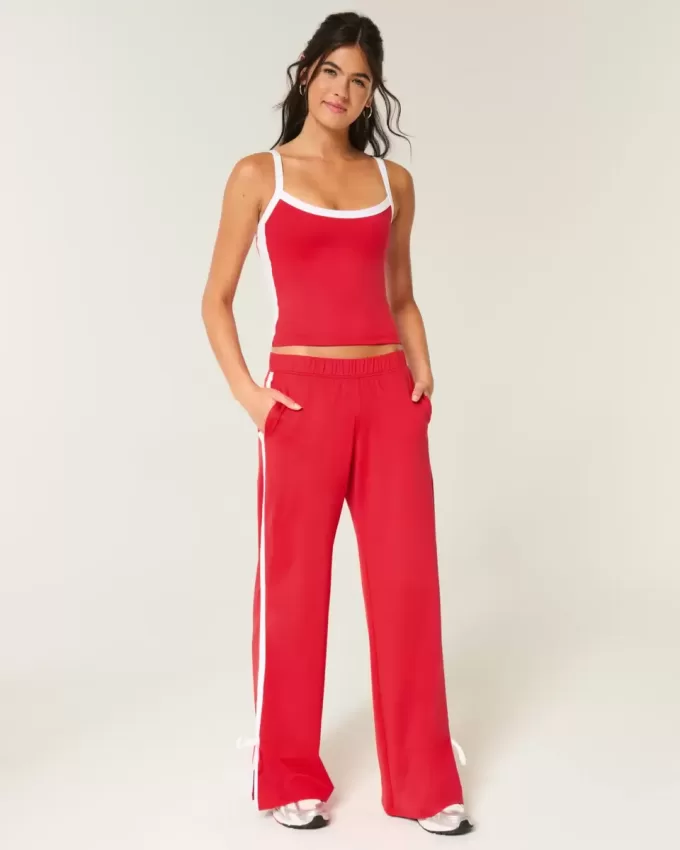 Gilly Hicks Active Side Bow Baggy Pants