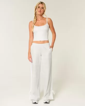 Gilly Hicks Active Side Bow Baggy Pants Gilly Hicks Active Side Bow Baggy Pants