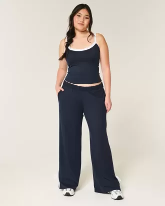 Gilly Hicks Active Side Bow Baggy Pants Gilly Hicks Active Side Bow Baggy Pants