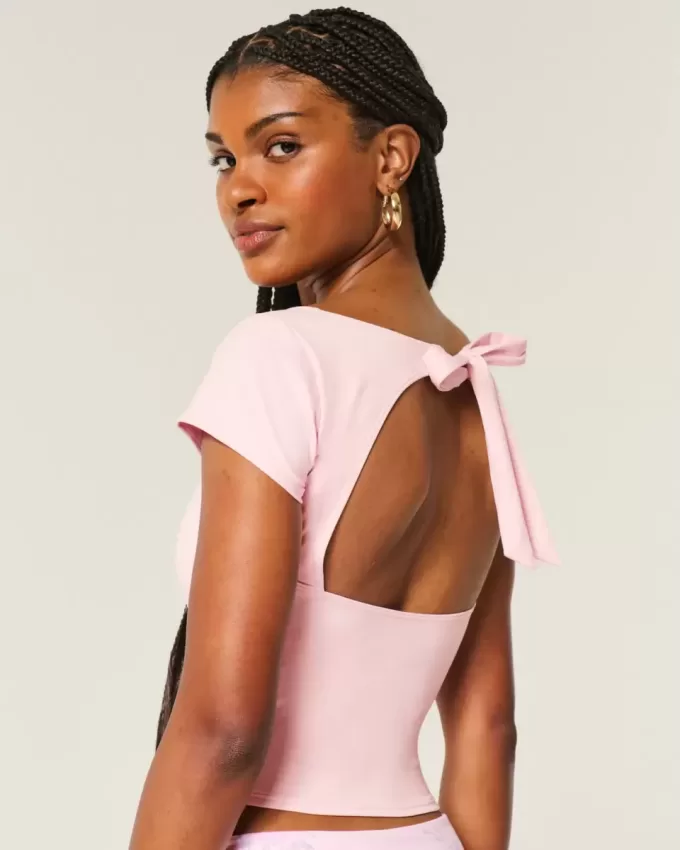 Gilly Hicks Active Tie-Back Ballet Top Gilly Hicks Active Tie-Back Ballet Top