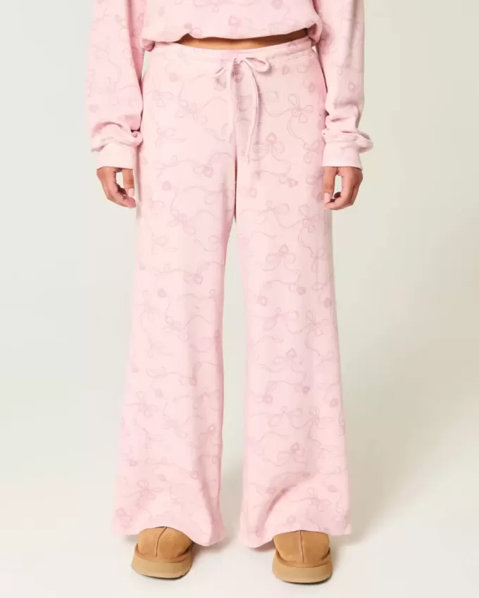Gilly Hicks Baggy Cozy Waffle Pants