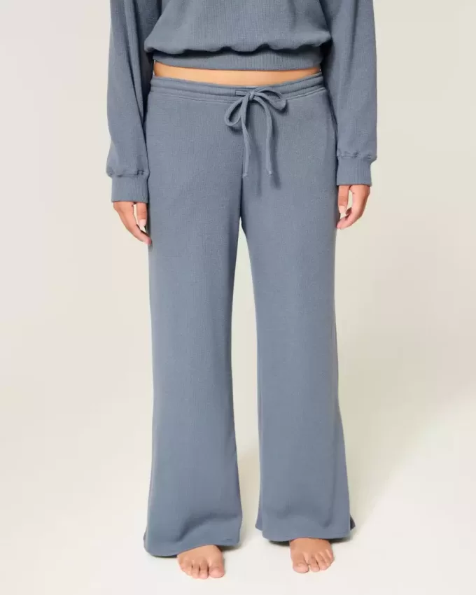 Gilly Hicks Baggy Cozy Waffle Pants