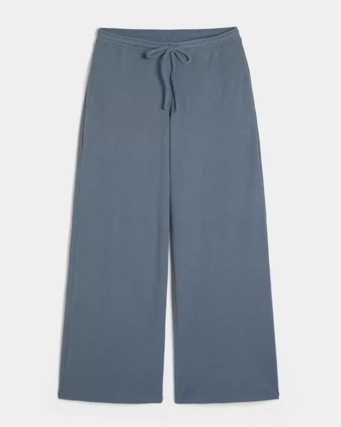 Gilly Hicks Baggy Cozy Waffle Pants