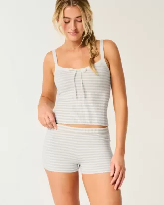 Gilly Hicks Cozy Sweater-Knit Shorts