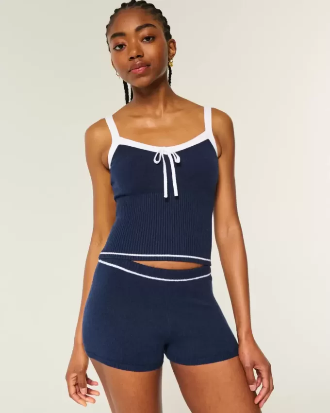 Gilly Hicks Cozy Sweater-Knit Shorts Gilly Hicks Cozy Sweater-Knit Shorts