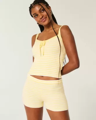 Gilly Hicks Cozy Sweater-Knit Shorts