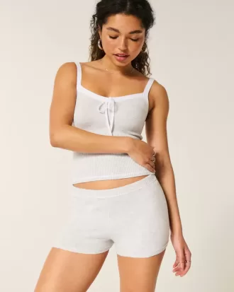 Gilly Hicks Cozy Sweater-Knit Shorts