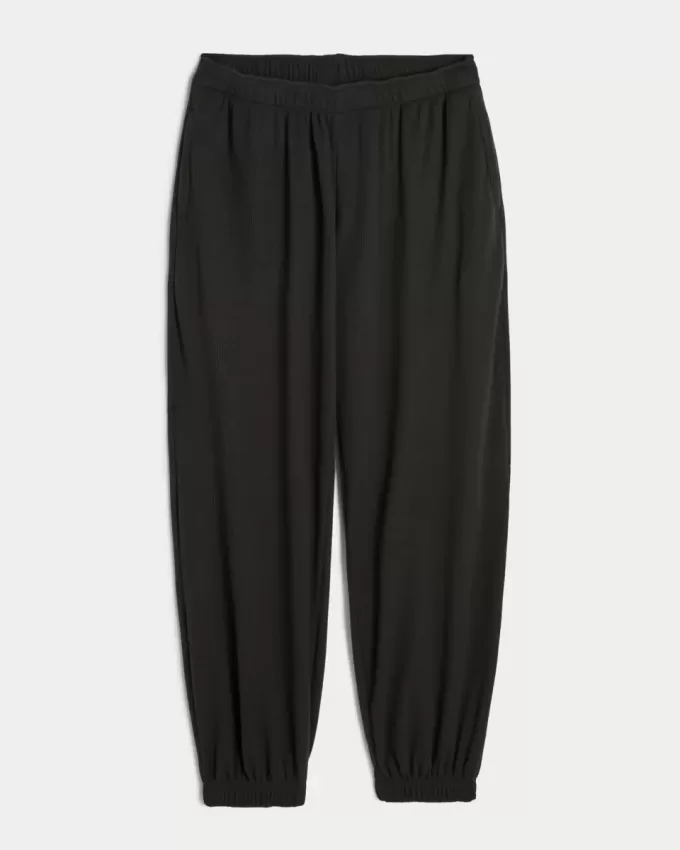 Gilly Hicks Cozy Waffle Baggy Joggers Gilly Hicks Cozy Waffle Baggy Joggers