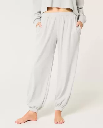 Gilly Hicks Cozy Waffle Baggy Joggers