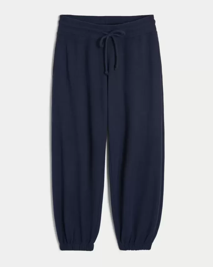 Gilly Hicks Relaxed Waffle Joggers Gilly Hicks Relaxed Waffle Joggers