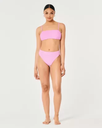Gilly Hicks Reversible High Leg High Waist Bikini Bottom