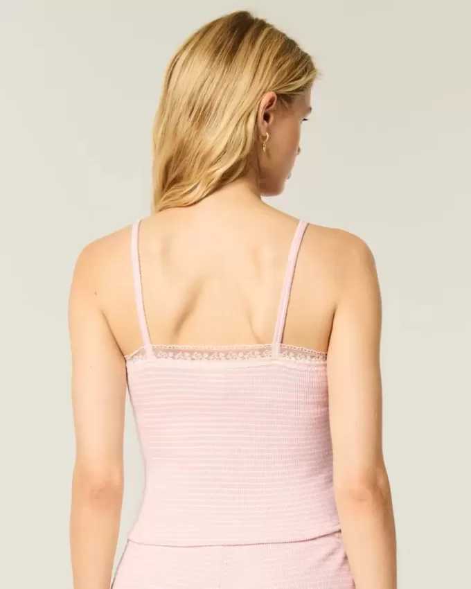 Gilly Hicks Waffle Lace Cami Gilly Hicks Waffle Lace Cami